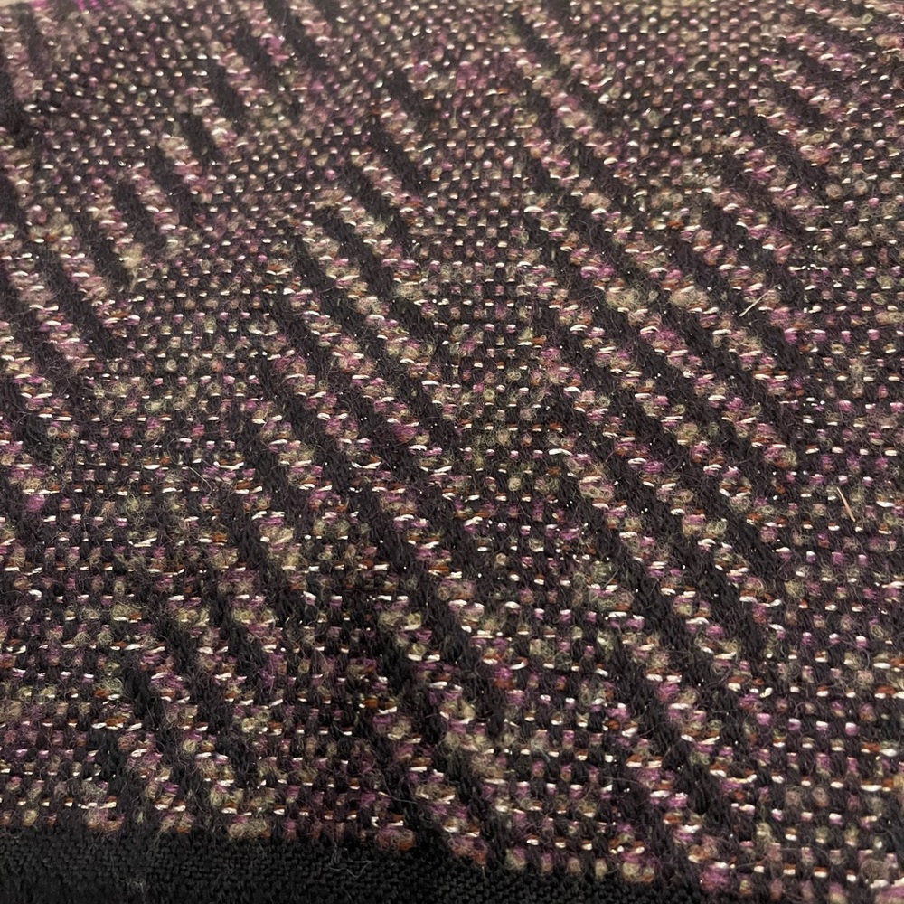 MISSONI Oversized Wool Mohair Fringe Shawl / Scarf Multicolor 65”× 29” - Picture 7 of 12